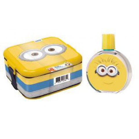 Minions for Kids 2 Piece Gift Set with Edt and Minion Box