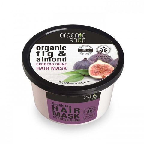 Organic Shop Organic fig & almond Express Shine Hair Mask 250ml