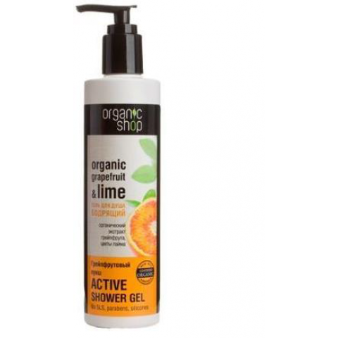 Organic Shop Grapefruit & Lime Shower Gel 280ml 
