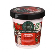 Organic Shop Body Desserts Strawberry & Chocolate Moisturizing Body Mousse 450 ml