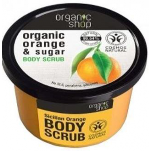 Organic Shop Sicilian Orange Body Scrub 250ml 