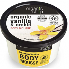Organic Shop Bourbon Vanilla Body Mousse 250ml