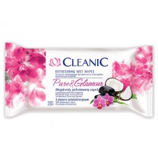 Cleanic Refreshing Wet Wipes Pure & Glamour x15