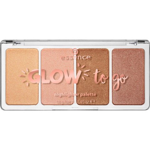 Essence Glow to Go Highlighter Palette Sunkissed Glow