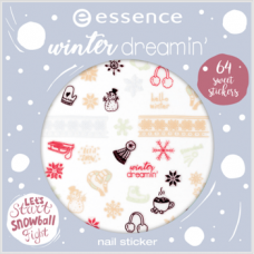 essence winter dreamin' nail sticker 01