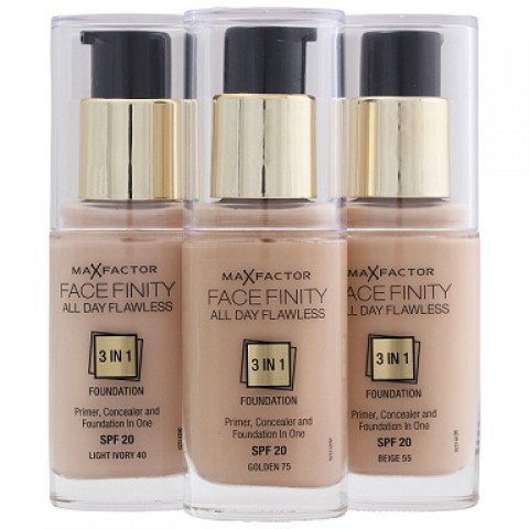 Max Factor Face Finity All Day Flawless 3 in 1 Foundation (8 shades)