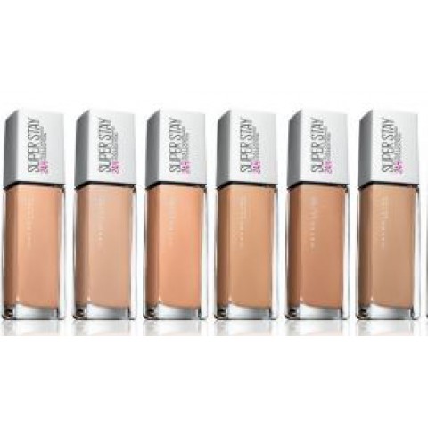 Maybelline Superstay Foundation 24 Hour (6 shades)