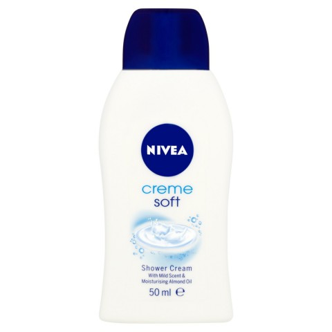 Nivea Caring Shower Cream rich moisture soft Travel Size 50ml