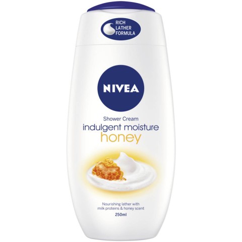 Nivea Shower Cream indulgent moisture honey 250ml