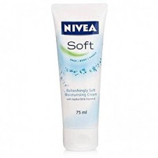 Nivea Soft Face Body Hands Moisturising Cream 75ml