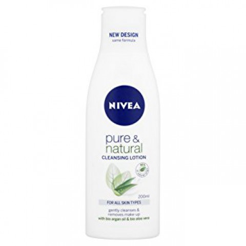 Nivea pure & natural cleansing lotion 200ml