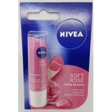 Nivea Soft Rose Caring Lip Balm 5ml
