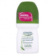 Simple Kind to Skin Soothing Roll-On Anti-Perspirant Deodorant 50ml