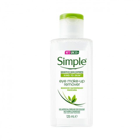 SIMPLE - KIND TO EYES - MAKE UP REMOVER * 125ml 