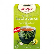 Yogi Tea Organic Green Tea Matcha Lemon